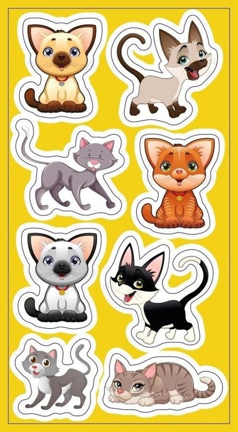 Ranok Creative, naklejki, Kotki