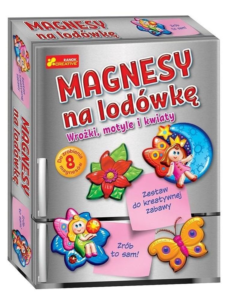 Ranok Creative, Wróżki motyle i kwiaty, magnesy, zrób to sam, zestaw kreatywny