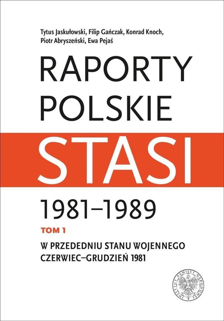 Raporty polskie Stasi 1981-1989 Tom 1