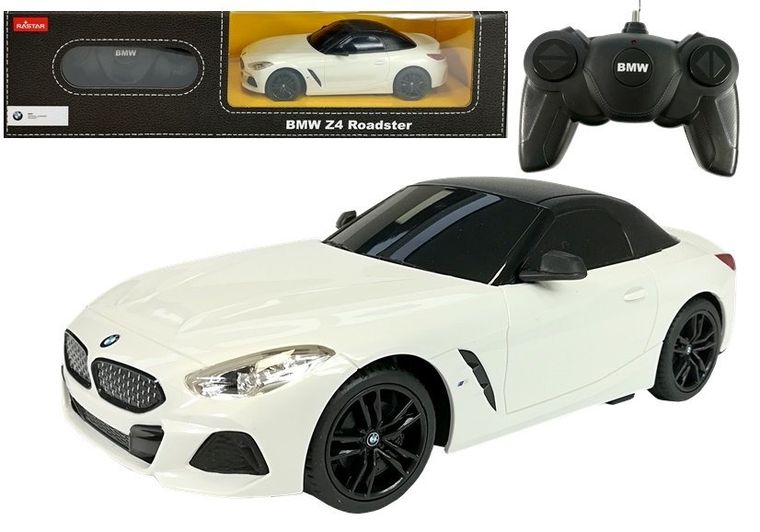 Rastar, BMW Z4, pojazd zdalnie sterowany, biały, 1:24