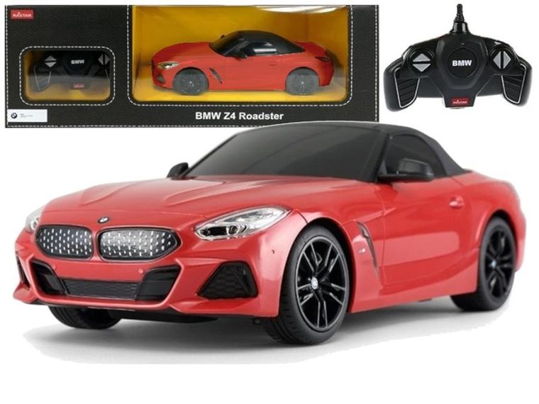 Rastar, BMW Z4 Roadster, pojazd zdalnie sterowany, czerwony, 1:18