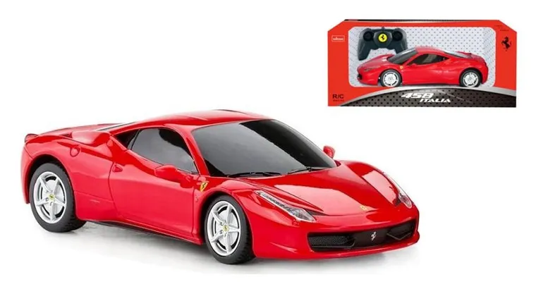 Rastar, Ferrari 458 Italia, pojazd zdalnie sterowany, 1:18