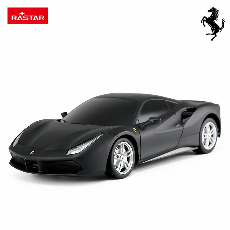 Rastar, Ferrari 488 GTB, pojazd zdalnie sterowany, 1:24