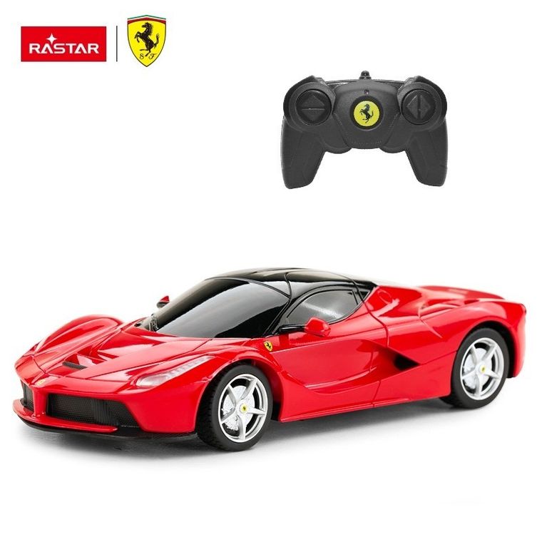 Rastar, Ferrari, pojazd zdalnie sterowany, czerwony, 1:24