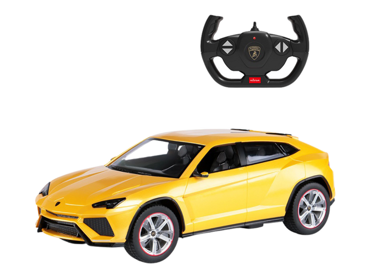 Rastar, Lamborghini Urus, pojazd zdalnie sterowany, żółte, 1:14