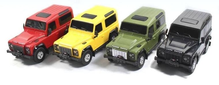 Rastar, Land Rover Defender, pojazd zdalnie sterowany, 1:24, 1 szt.