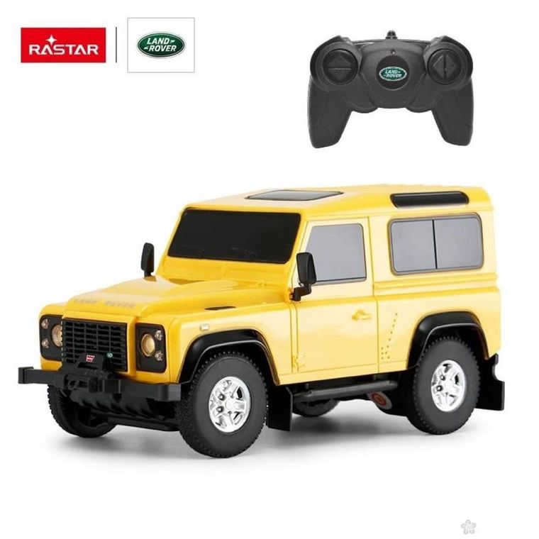 Rastar, Land Rover Defender, pojazd zdalnie sterowany, 1:24