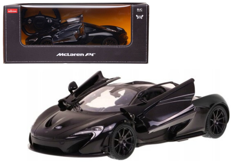 Rastar, Mclaren P1, pojazd zdalnie sterowany, czarny, 1:14