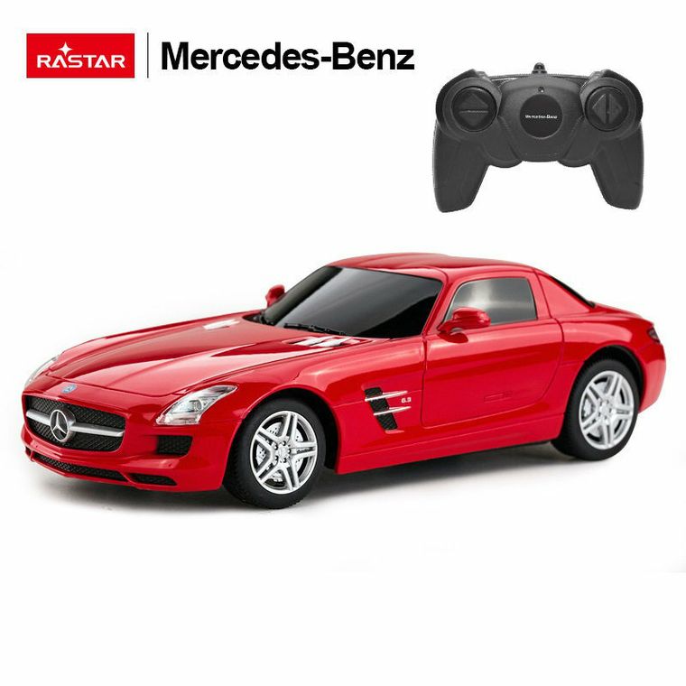 Rastar, Mercedes-Benz SLS AMG, pojazd zdalnie sterowany, 1:24