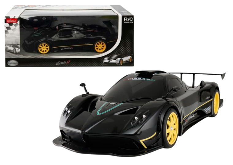 Rastar, Pagani Zonda, pojazd zdalnie sterowany, czarny, 1:14