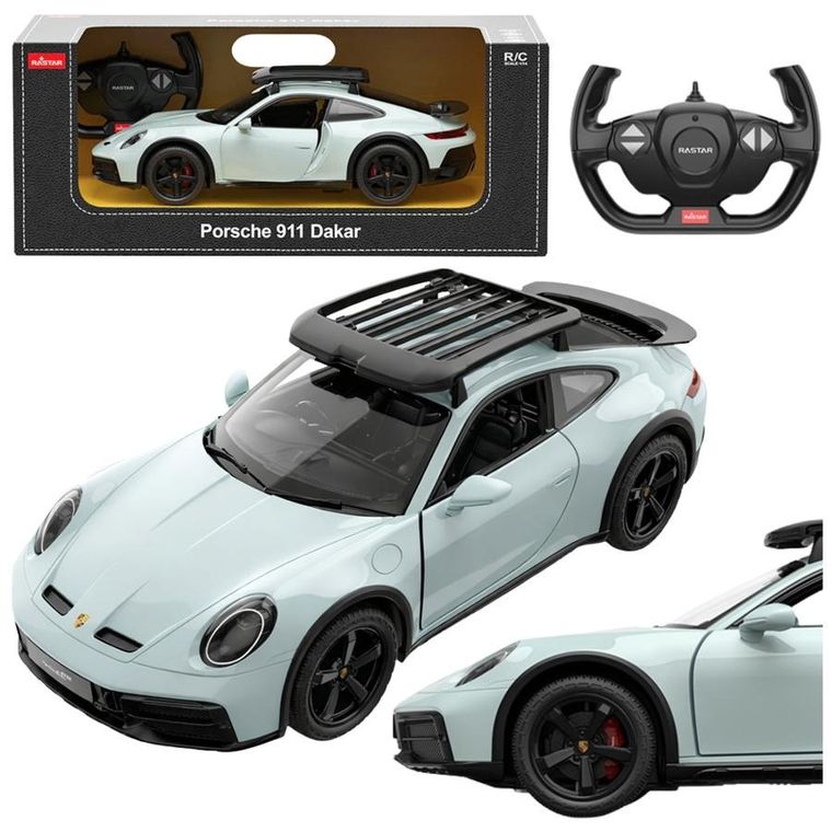 Rastar, Porsche 911 Dakar Standard Version, pojazd zdalnie sterowany, 1:14