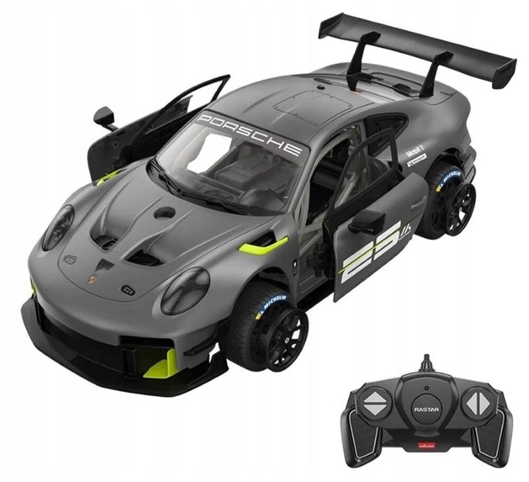 Rastar, Porsche 911 GT2, Building Kit, model do składania, zdalnie sterowany, 1:18