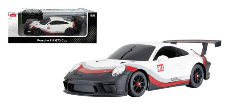 Rastar, Porsche 911 GT3 CUP8, pojazd zdalnie sterowany, 1:18