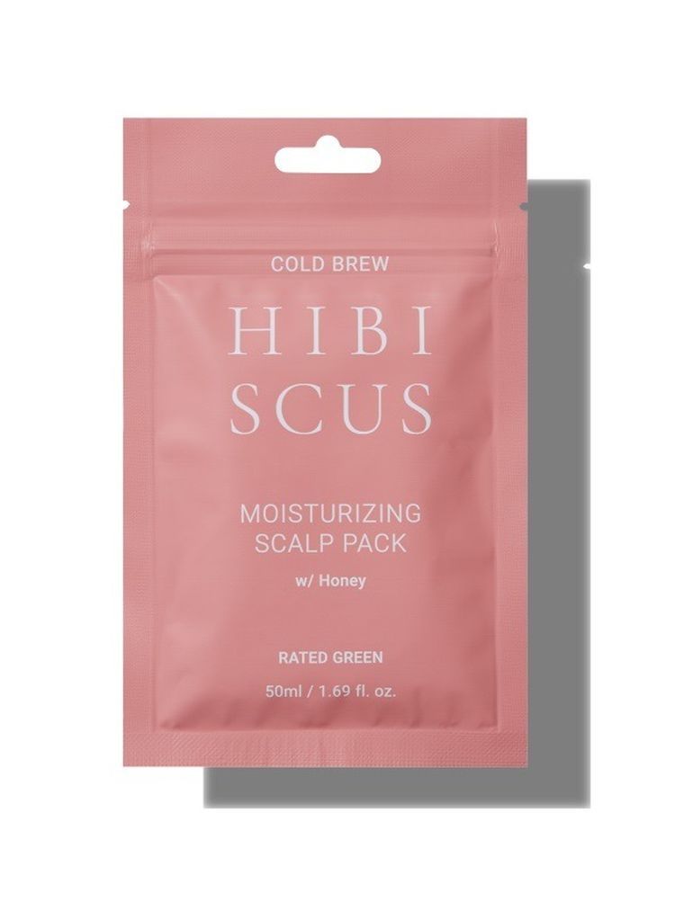 Rated Green, Hibiskus, kuracja nawilżająca skórę głowy z hibiskusem i miodem, 50 ml