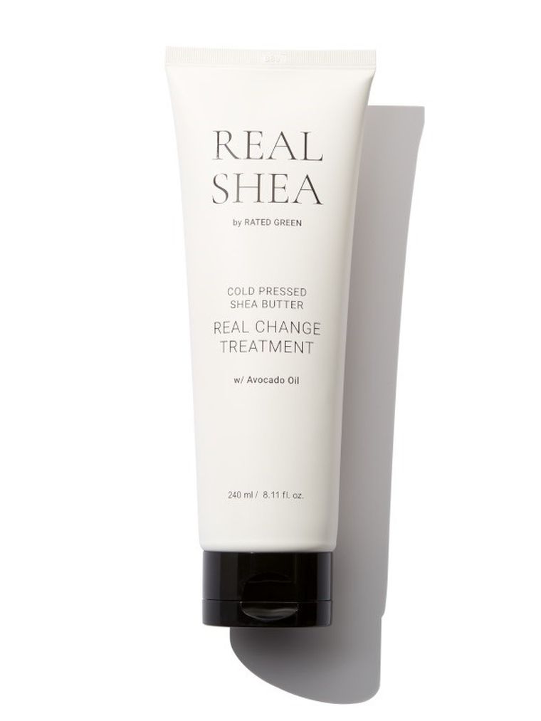 Rated Green, Real Shea, kuracja do włosów zniszczonych, 240 ml