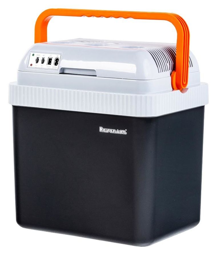 Ravanson, lodówka samochodowa, CS-24S Super, szara