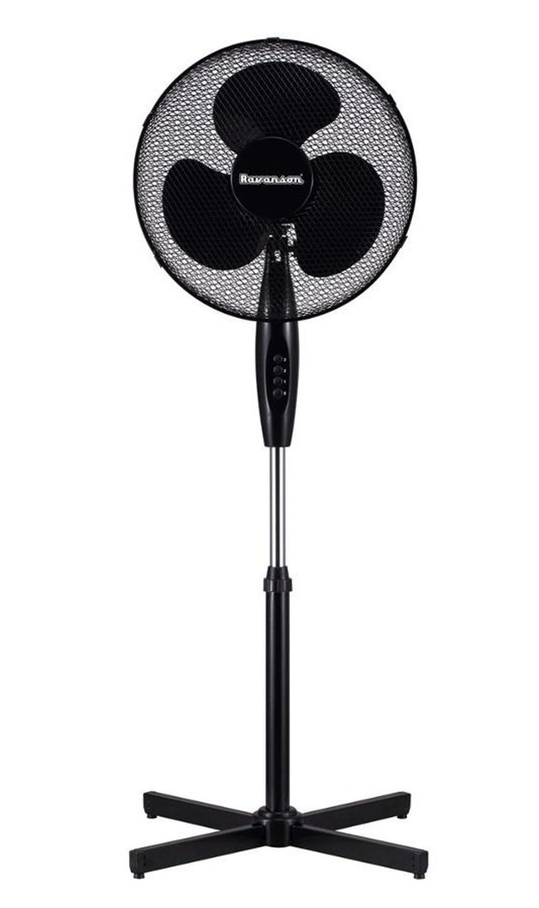 Ravanson, wentylator stojący, wt-1040sb, czarny