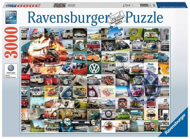 Ravensburger, 99 momentów VW, puzzle, 3000 elementów