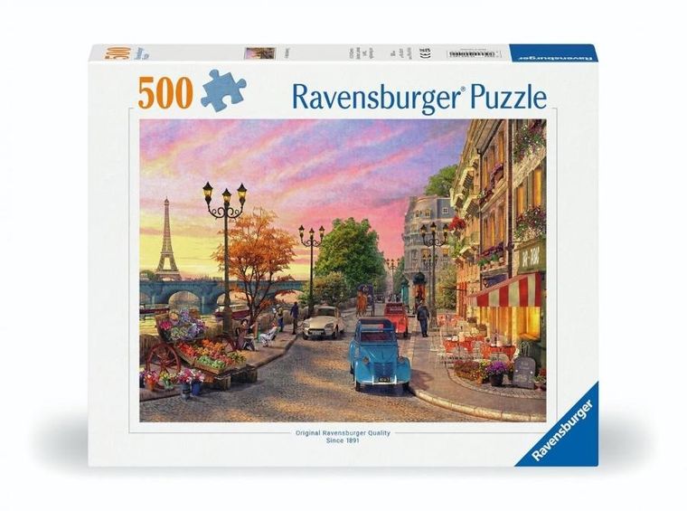 Ravensburger, A Paris Evening, puzzle, 500 elementów