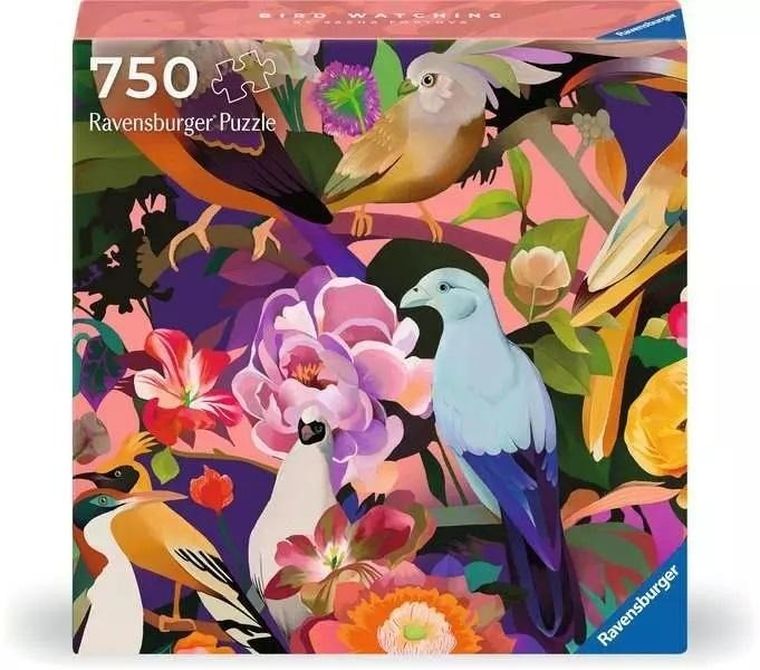 Ravensburger, Art&Soul, Ptaki, puzzle, 750 elementów