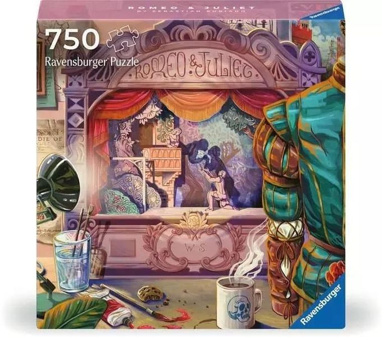 Ravensburger, Art&Soul, Romeo i Julia, puzzle, 750 elementów