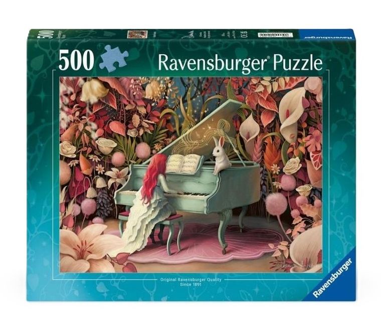 Ravensburger, Bajkowy fortepian, puzzle, 500 elementów