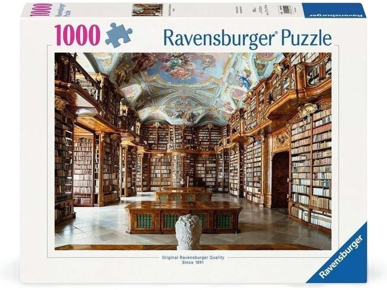 Ravensburger, Biblioteka, puzzle, 1000 elementów