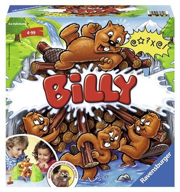 Ravensburger, Bóbr Billy, gra zręcznościowa
