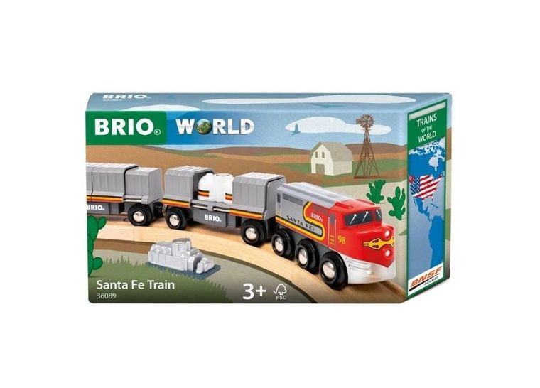 Ravensburger, Brio, Santa Fe, pociąg
