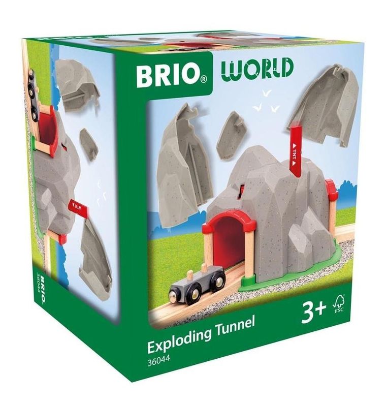 Ravensburger, Brio, wybuchający tunel