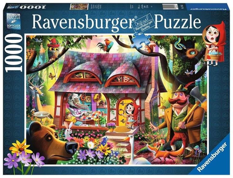 Ravensburger, Czerwony Kapturek, puzzle, 1000 elementów