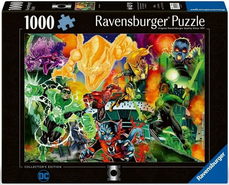 Ravensburger, DC Comics, Green Lantern, puzzle, 1000 elementów