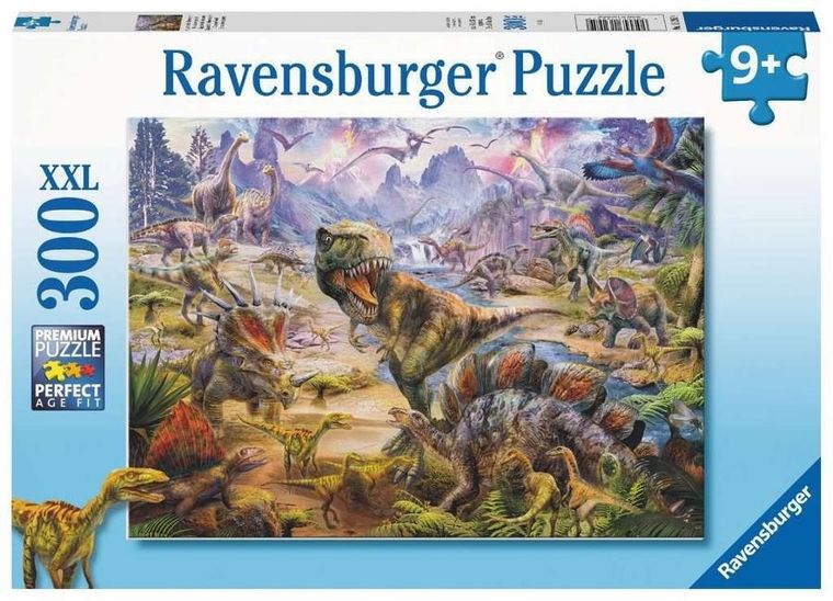 Ravensburger, Dinozaury, puzzle, 100 elementów