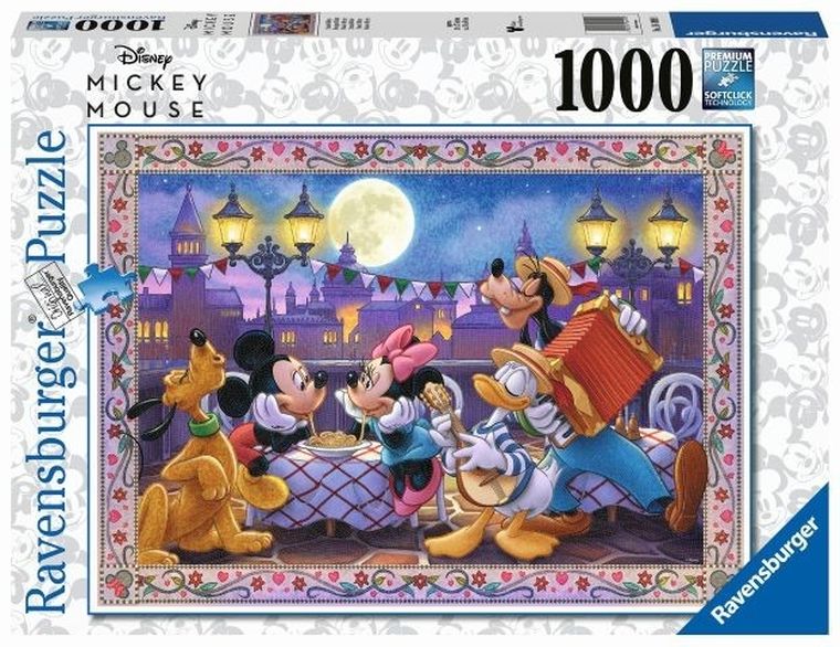 Ravensburger, Disney, Postacie z bajek, puzzle, 1000 elementów