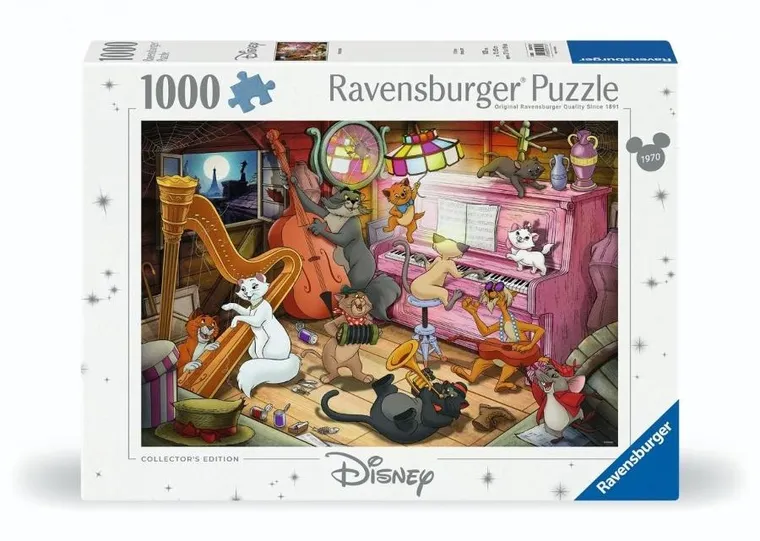 Ravensburger, Disney, The Aristocats, puzzle, 1000 elementów