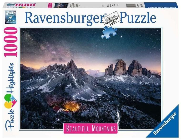 Ravensburger, Dolomity, puzzle, 1000 elementów