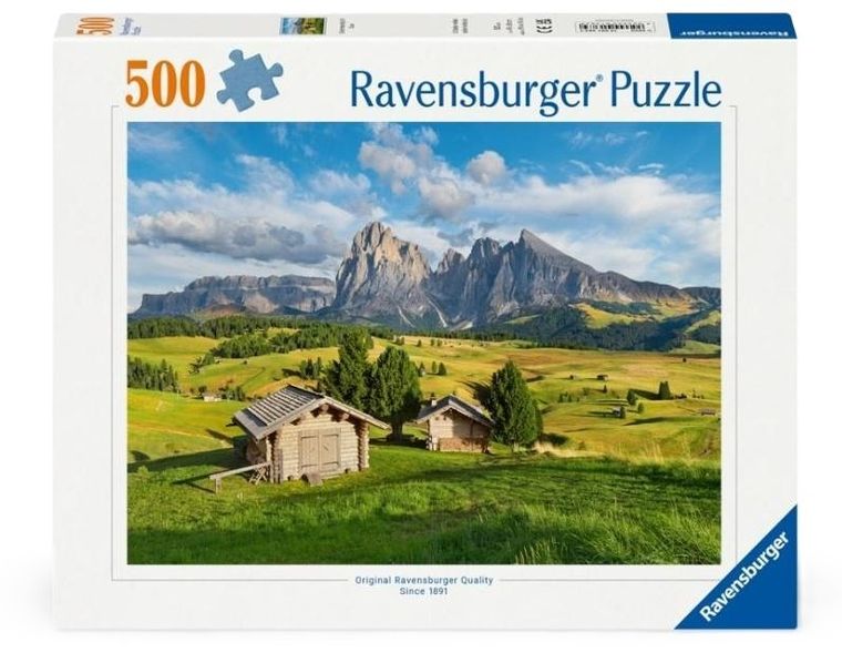 Ravensburger, Dolomity, puzzle, 500 elementów