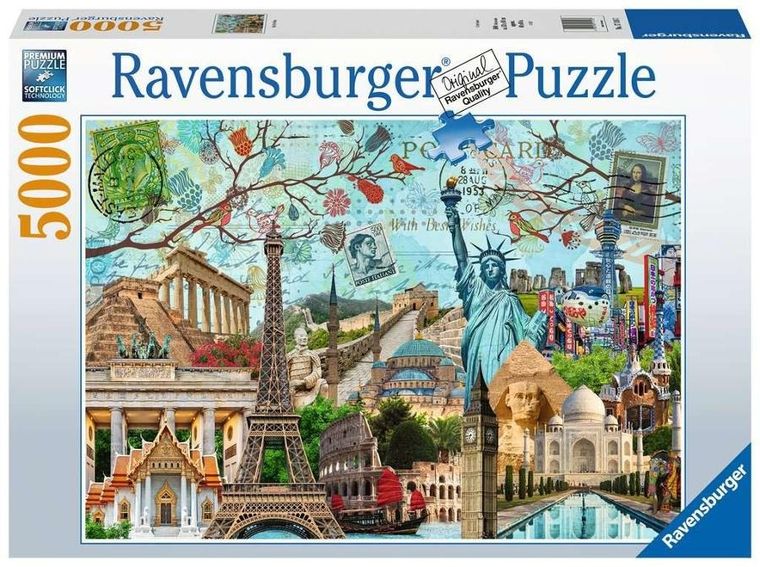 Ravensburger, Duże miasto, puzzle, 5000 elementów