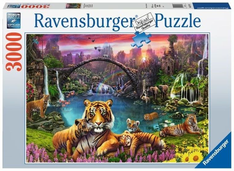 Ravensburger, Dzika natura z kwiatami, puzzle, 3000 elementów