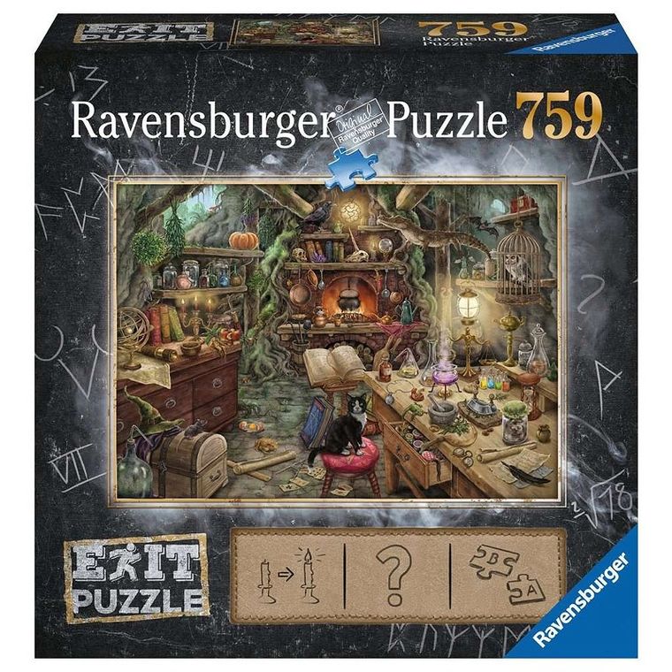 Ravensburger, Exit: Kuchnia Czarownicy, puzzle, 759 elementów