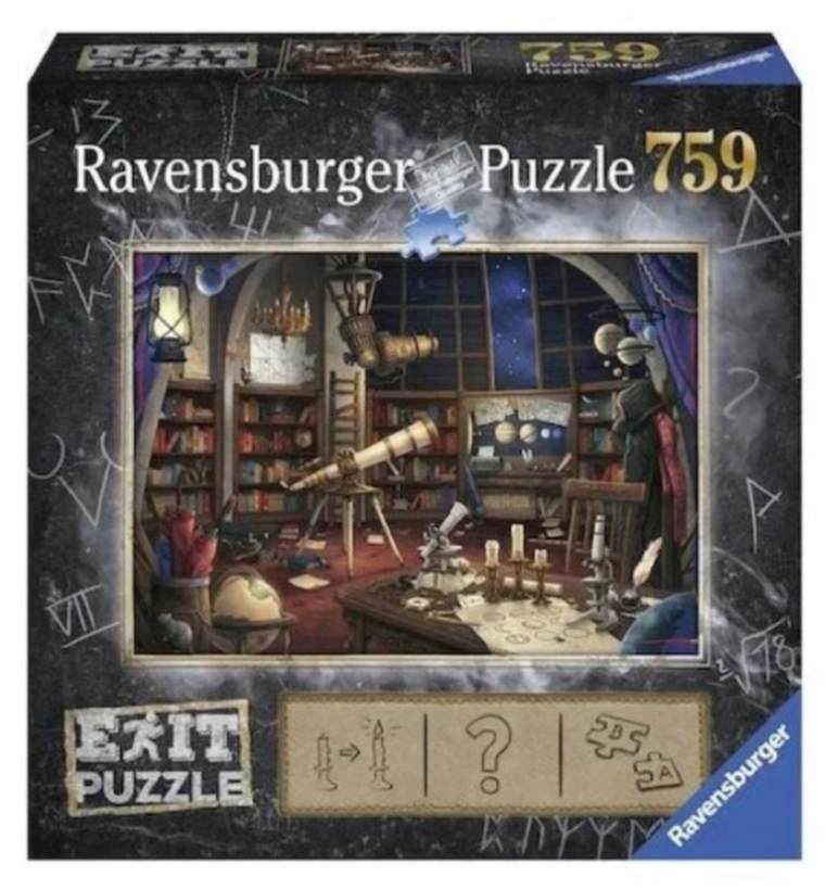 Ravensburger, Exit: Obserwatorium Gwiezdne, puzzle, 759 elementów