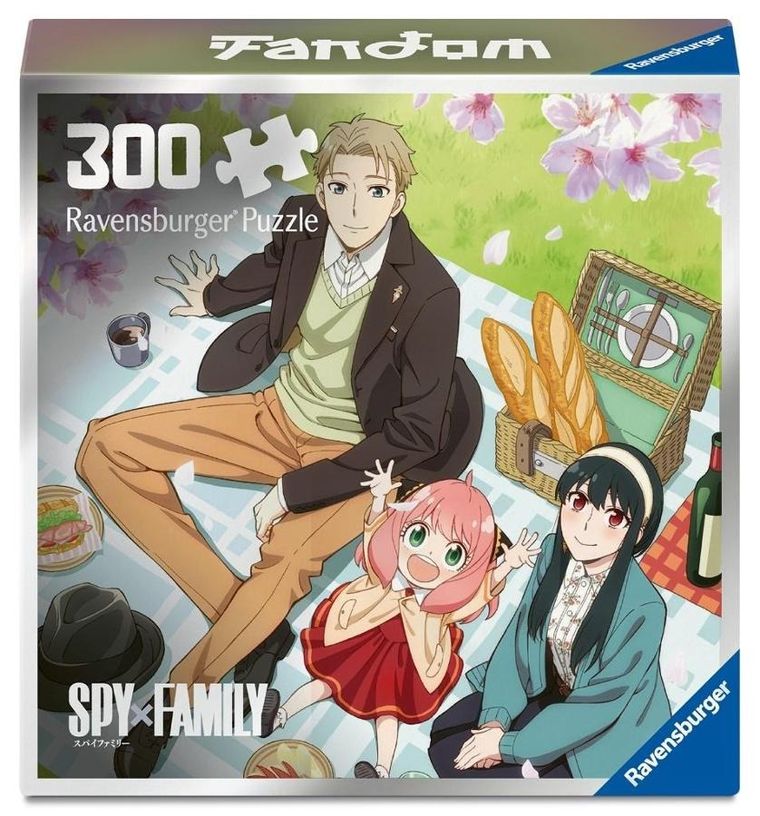 Ravensburger, Fandom: Spy x Family, puzzle, 300 elementów
