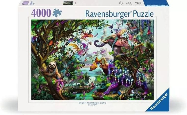 Ravensburger, Fantastyczna kraina, puzzle, 4000 elementów