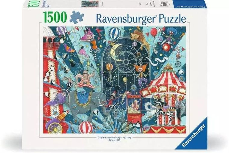 Ravensburger, Fantastyczne wesołe miasteczko, puzzle, 1500 elementów