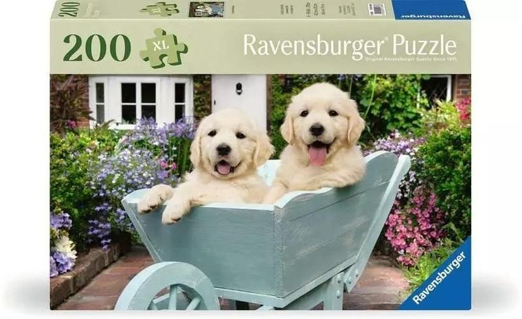 Ravensburger, Golden Retriever, puzzle XL, 200 elementów