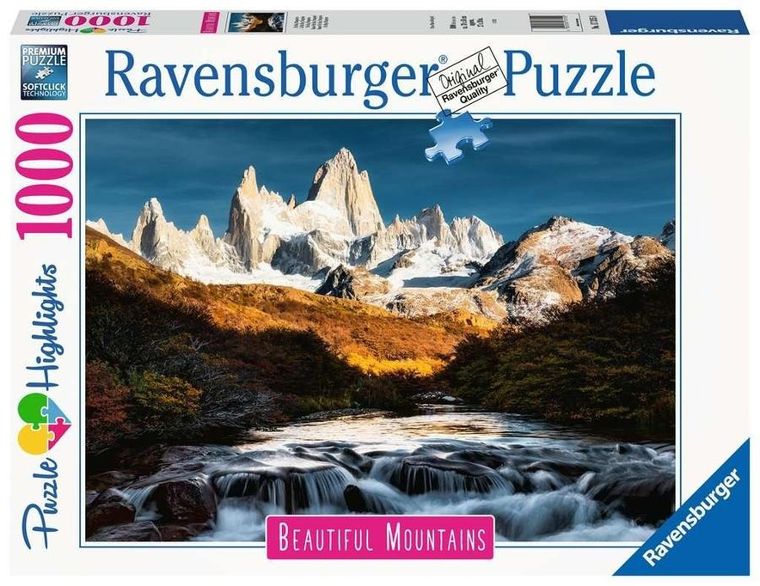 Ravensburger, Góra Fitz Roy, puzzle, 1000 elementów