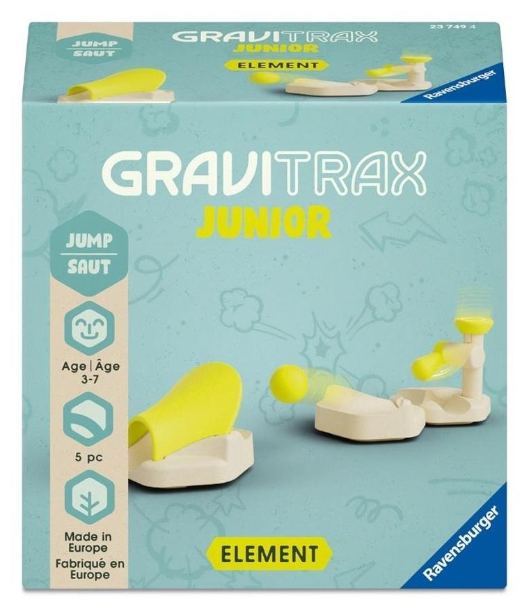 Ravensburger, GraviTrax Junior, Skoczek, zestaw uzupełniający