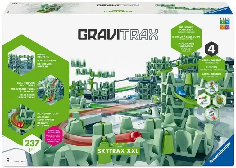 Ravensburger, GraviTrax, Skytrax XL, zestaw startowy