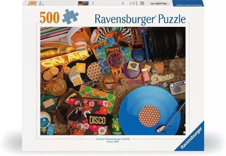 Ravensburger, Hallo Vinyl, puzzle, 500 elementów