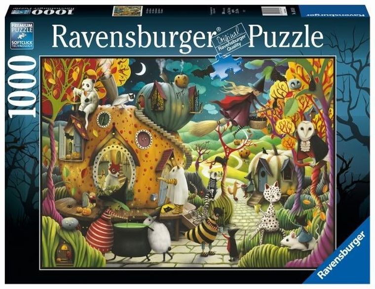 Ravensburger, Haloween, puzzle, 1000 elementów